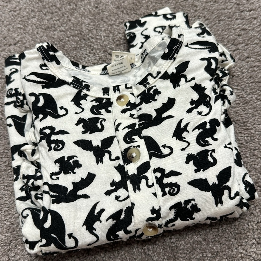 Kate Quinn Dragons Frilly Buttondown Jumpsuit - Picture 6 of 6